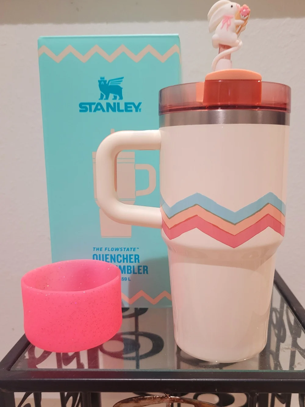 💕 Stanley 20oz Spring Quencher Tumbler with Accessories - Picture 7 of 10